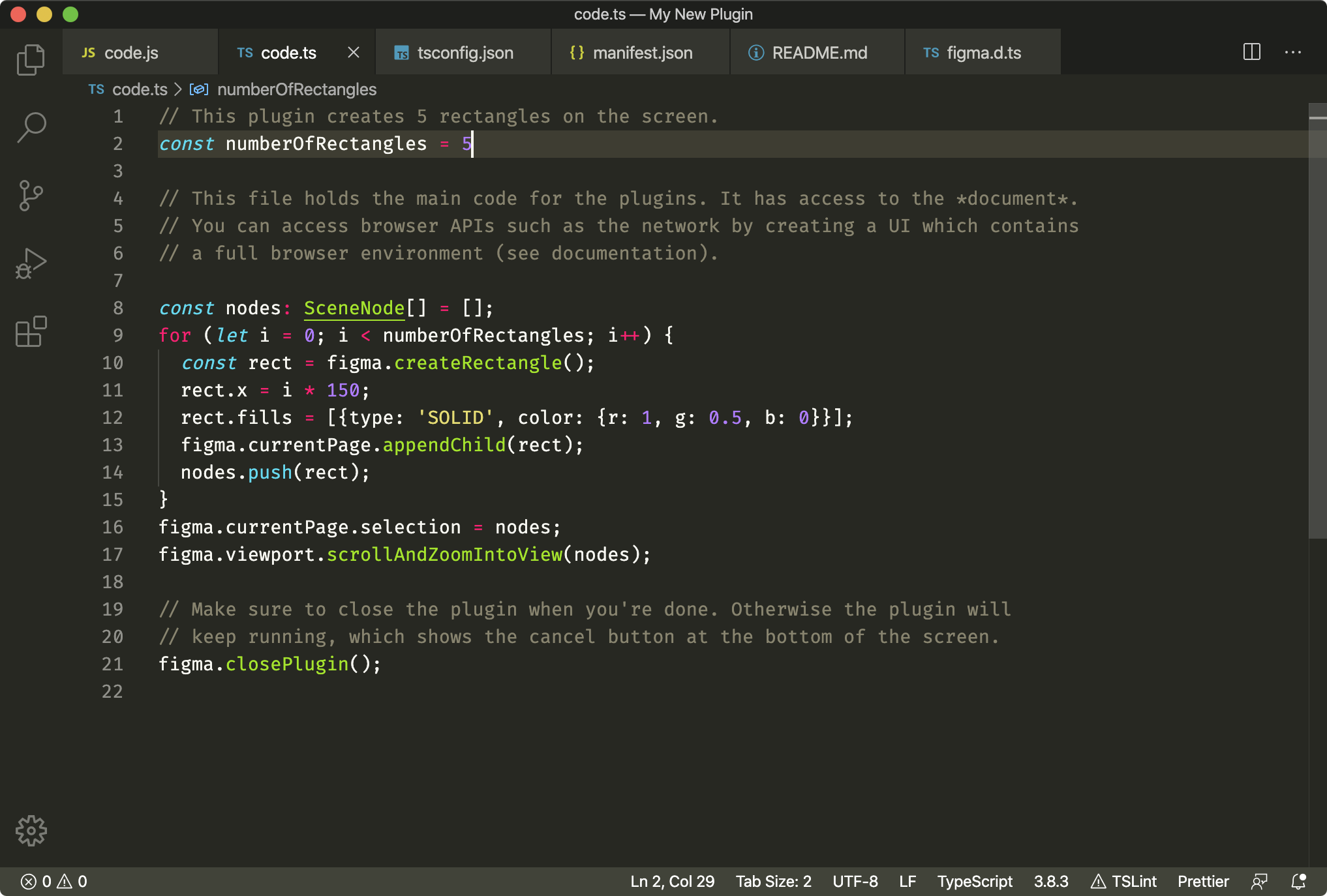 Figma plugin source code.
